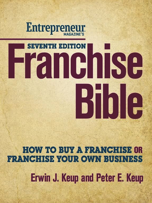 Title details for Franchise Bible by Erwin Keup - Available